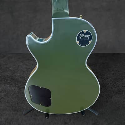 2026 Gibson Custom Shop Les Paul Custom VOS – Olive Drab w/ Gold Hardware image 15