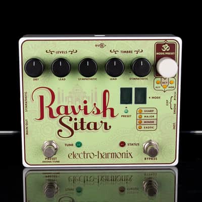 Used Electro-Harmonix Ravish Sitar Emulation Pedal with Box image 2