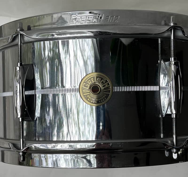 Gretsch G4168 USA Custom Chrome Over Brass 6x13" 6-Lug Snare Drum 2015 - 2020 - Chrome image 1
