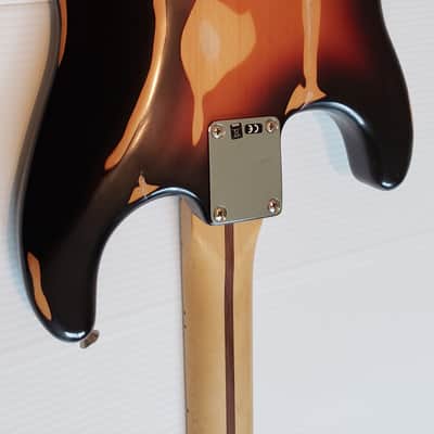 Fender Standard Stratocaster RELIC  2016 Sunburst/Relic image 10