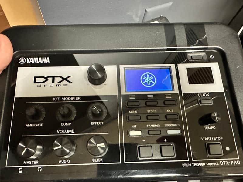 Yamaha DTX-Pro Electronic Drum Trigger Module 2022 - Present - Black image 1