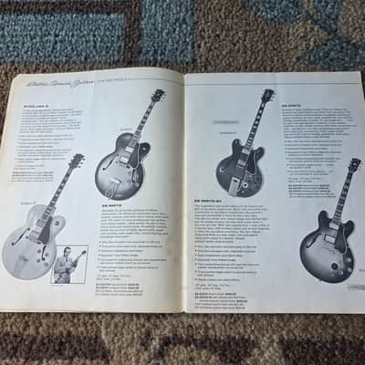 Vintage 1960 Gibson Full-Line Catalog! Rare, Original Case Candy, Paperwork! image 4