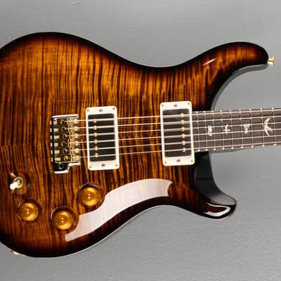Paul Reed Smith DGT (David Grissom Trem) 10 Top w/Birds - Black Gold Burst image 1