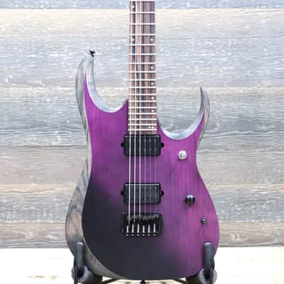 Ibanez RGD621AH Standard Midnight Shade Flat Ash Top Okoume Body Electric Guitar image 1