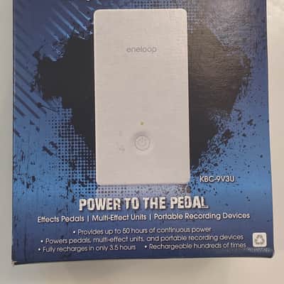 Sanyo KBC-9V3U Pedal Juice 9V Rechargeable Power Supply 2010 - Present - White image 1