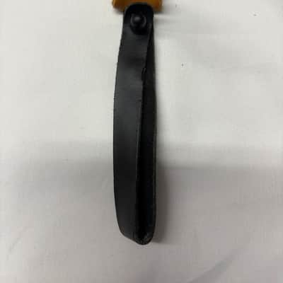 LM Glove LEATHER Weave Links MANDOLIN Strap Orange/Brown - FIRE SALE image 4