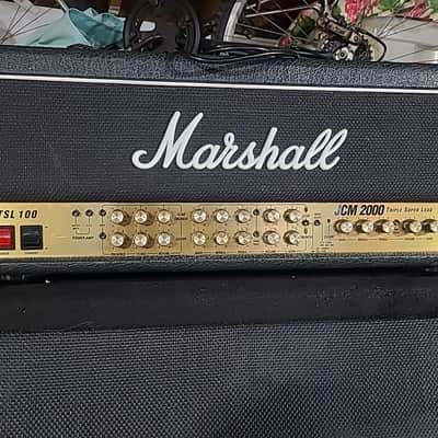 Marshall JCM 2000 TSL 100 Triple Super Lead 3-Channel 100-Watt Guitar Amp Head 2000s - Black image 6