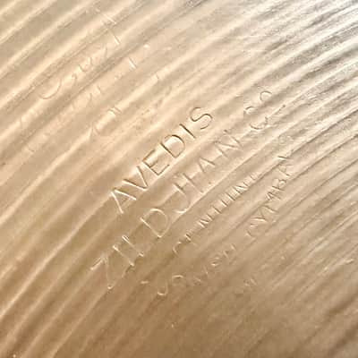 Vintage A. Zildjian 60s Stamp 18" Medium Thin Crash Cymbal - 1960s - Traditional image 4