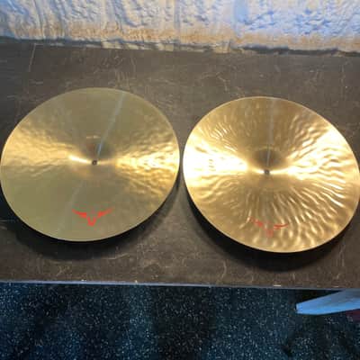 WILD BULL Legacy Series Hand Forged & Hammered 15" hi hat set image 12