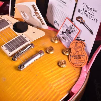 Gibson Gibson Custom Shop Murphy Lab 59 Les Paul Aged 911727 2022 - Sunburst image 4