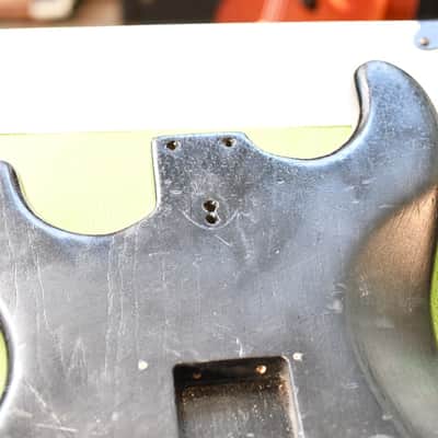 Fender Stratocaster Body 1978 - 1981 - Black image 8
