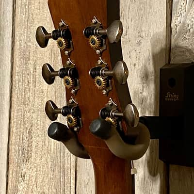 Luna Art Vintage Dreadnought - Distressed Vintage Brownburst, Help Support The People Who Make Music image 8