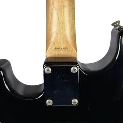 Fender Japan ST-235M Mini Stratocaster 1991-1992 - Black - Vintage image 6