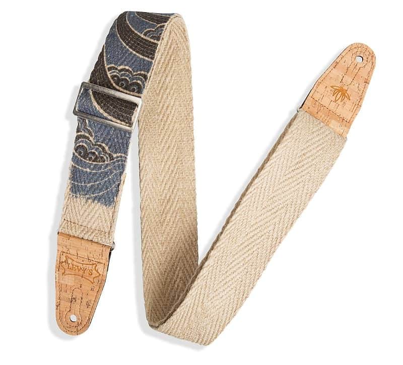 Levy's MH8P 2" Hemp Guitar Strap image 4