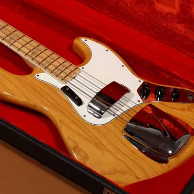 1974 Fender Jazz Bass - Natural - All Original image 7