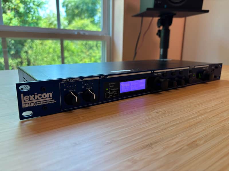 Lexicon MX400 Dual Stereo / Surround Reverb Effects Processor image 1