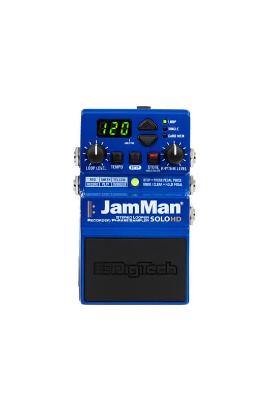 Digitech JAMMAN-SOLO-HD Compact Stereo Looper Pedal image 1