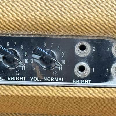 Fender '59 Bassman LTD 45-Watt 4x10" Guitar Combo 2004 Lacquered Tweed image 7