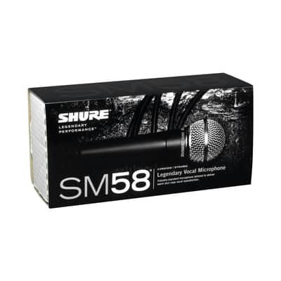 Shure SM58-LC Vocal Microphone w/ Knox Mic Bluetooth Module Adapter and Receiver image 4