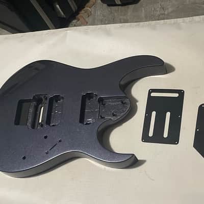 2004 Indonesian Ibanez RG220B Navy Metallic Basswood Guitar Body Floyd Ready image 2