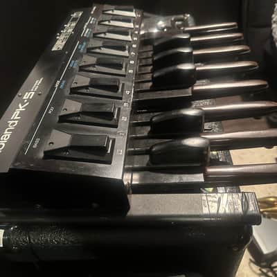 Roland PK-5 Dynamic MIDI Pedal Controller 1990 - 2005 - Black image 4