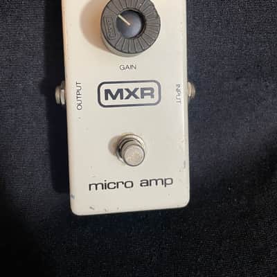 MXR Block Logo Micro Amp 9v only image 1
