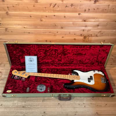 Fender 2012 Select Precision Electric Bass Guitar USED - 2-Color Sunburst image 7