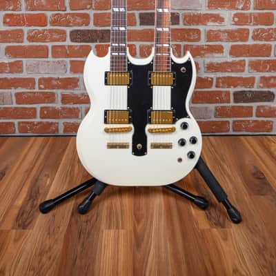 Gibson Custom Shop EDS-1275 Double Neck Alpine White 2008 w/OHSC image 4