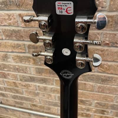 Epiphone Emperor Swingster with Rosewood Fretboard Translucent Black image 6