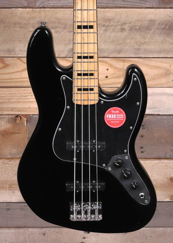 Squier Classic Vibe '70s Jazz Bass  Black image 1