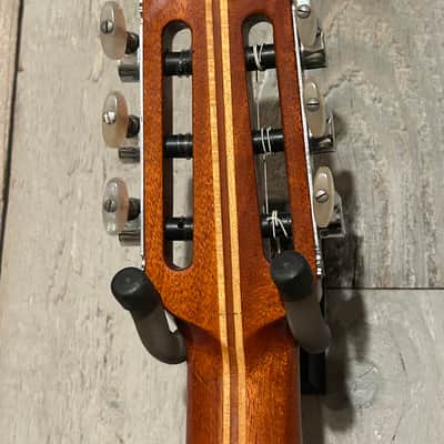 Rare Vintage 1970's Ovation USA 1124-4 Balladeer Acoustic Classical Guitar, image 15