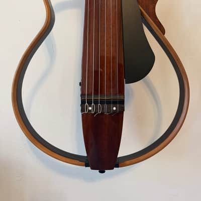 Yamaha SLG200NW Silent Classical Guitar, Nylon Wide Neck, Natural, Mint condition image 8