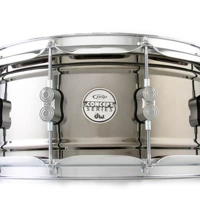 PDP PDSN6514BNCR 6.5X14 Black Nickel Over Steel Snare Drum