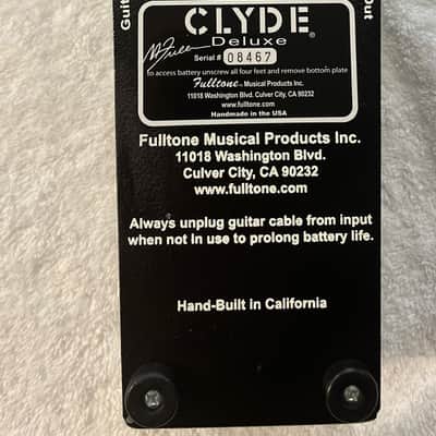 Fulltone Clyde Deluxe Wah in Excellent Condition image 6