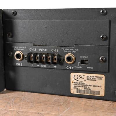 QSC MX 3000a 2-Channel Power Amplifier CG01A9D image 8