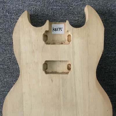 Left Handed Solid Basswood Guitar Body image 4