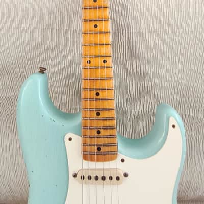 Fender Stratocaster custom shop 57 relic danpher blue 2022 - relic nueva image 11