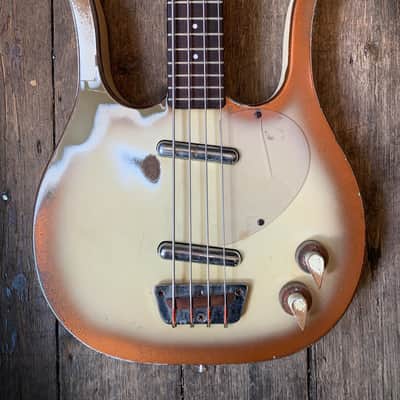 1959 Danelectro Longhorn Bass in Copperburst image 1