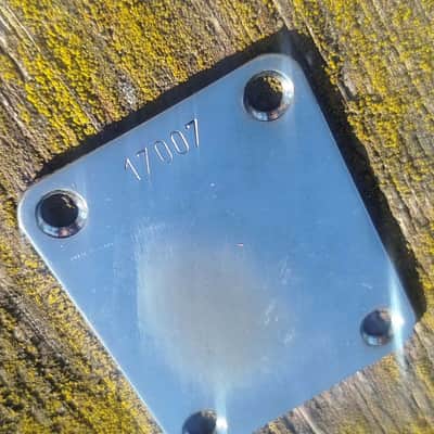 Aged Relic Strat Neck Plate Fender Pre CBS 1957 image 11