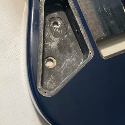 2013-14 Mexico Charvel San Dimas 2H Trans Blue Flame Guitar Body Floyd Ready (Excellent) image 16