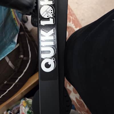 Quik-Lok QL642 Double-Braced X-Style 2-Tier Keyboard Stand 2020s - Black image 5