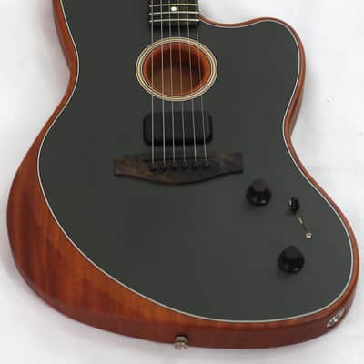 Fender American Acoustasonic Jazzmaster Tungsten image 7