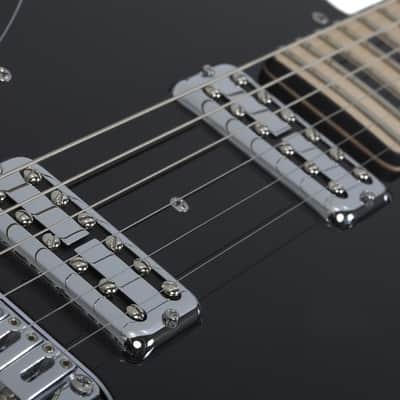 Schecter PT Fastback Electric Guitar - Gloss Black (2145) image 6