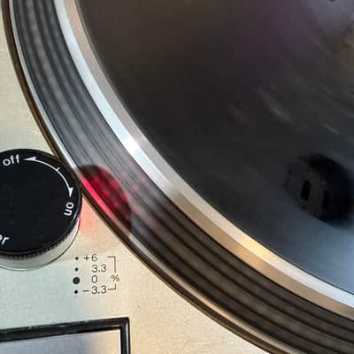 technics turntable sl 1200 mk2 Silver DJ Vinyl Record Lp Player Direct Drive image 7