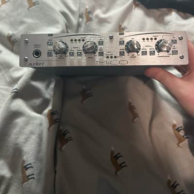 Audient Mico 2-Channel Microphone Preamp with A/D Converter 2010s - Silver image 1