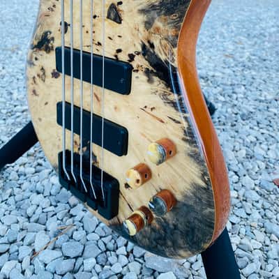 2019 Roscoe SKB3005 Mastergrade Buckeye Burl loaded image 5