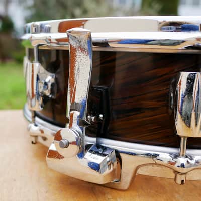 Premier Royal Ace 14" x 4" 3-ply Mahogany Mahogany Duroplastic Vintage RINGO image 15