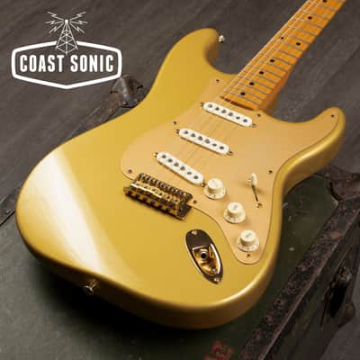 2004 Fender 50th Anniversary Classic 50's Stratocaster Aztec Gold image 7
