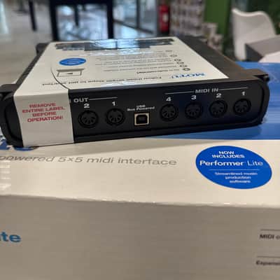 Immagine MOTU Micro Lite USB MIDI Interface 2006 - Present - Black - 4