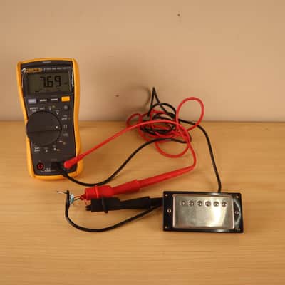 1990s DiMarzio DP-195 Classic PAF Humbucker Pickup 7.69ohms Nickel image 1